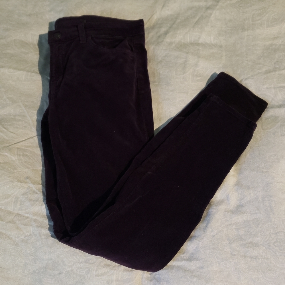 Purple Corduroy Jeans